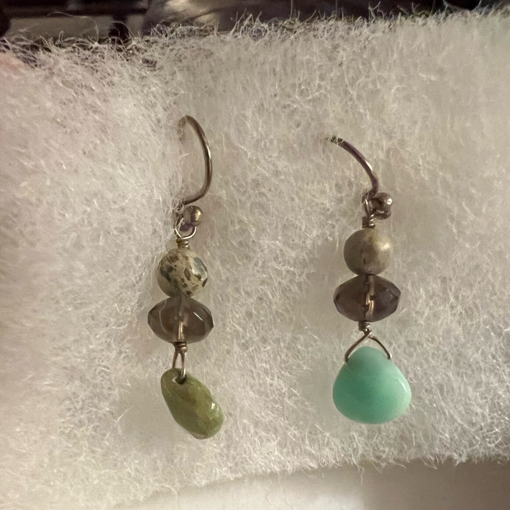 Barse Sterling Silver Semi Precious Earrings